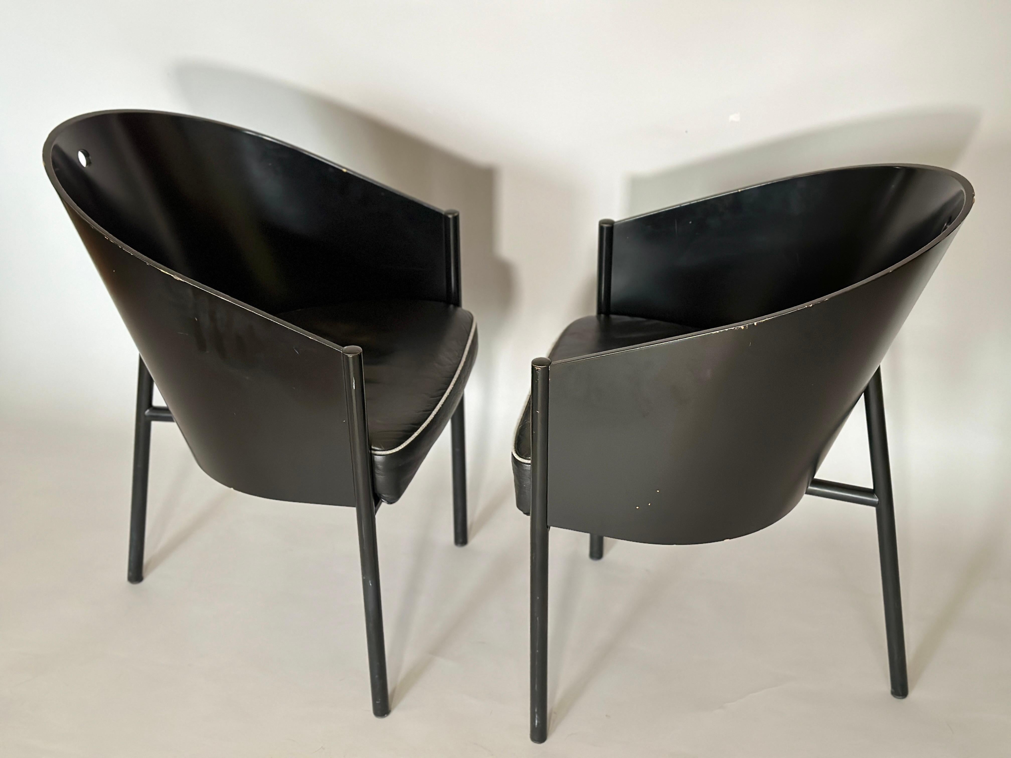 Vintage Costes Chair by Philippr Starck for Aleph 1980s In Good Condition For Sale In Čelinac, BA