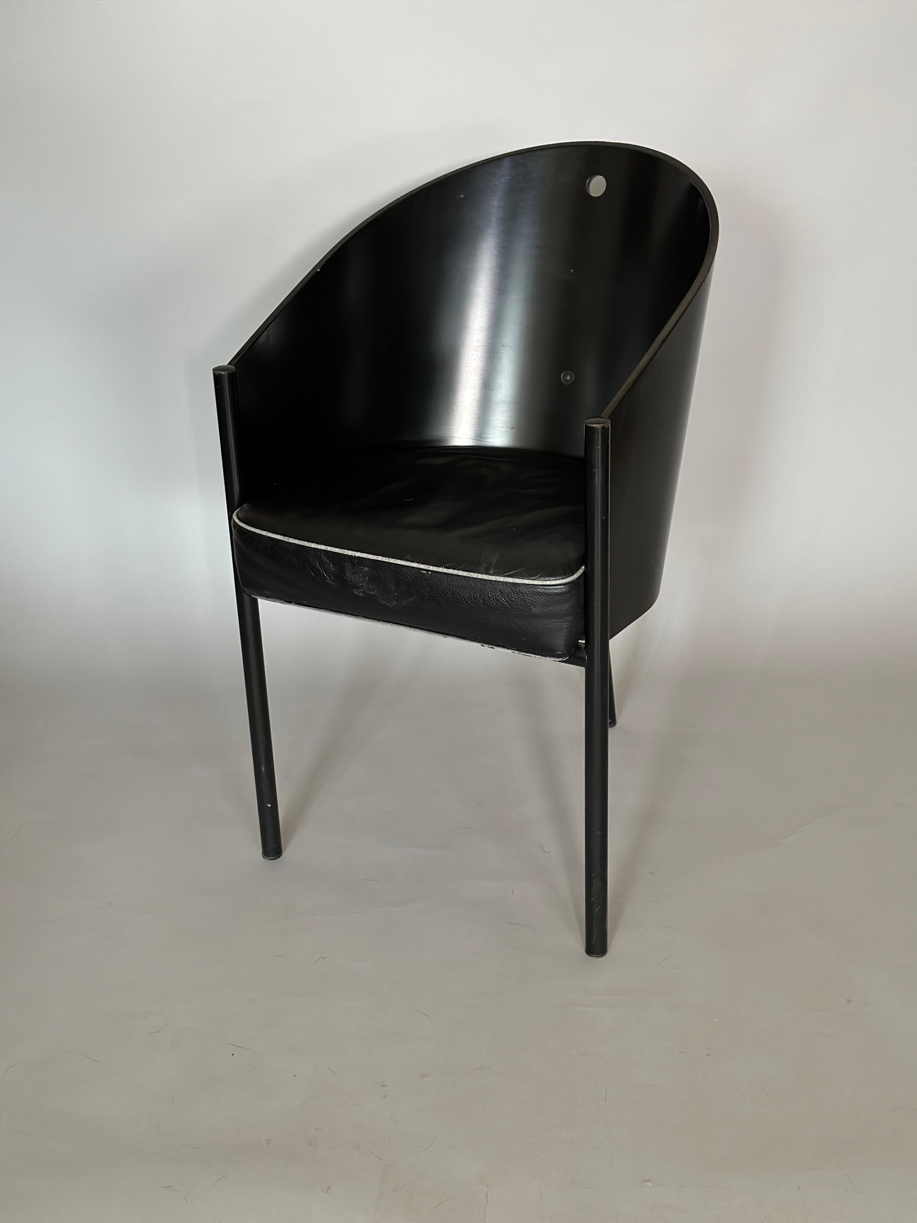 Vintage Costes Chair by Philippr Starck for Aleph 1980s For Sale 1