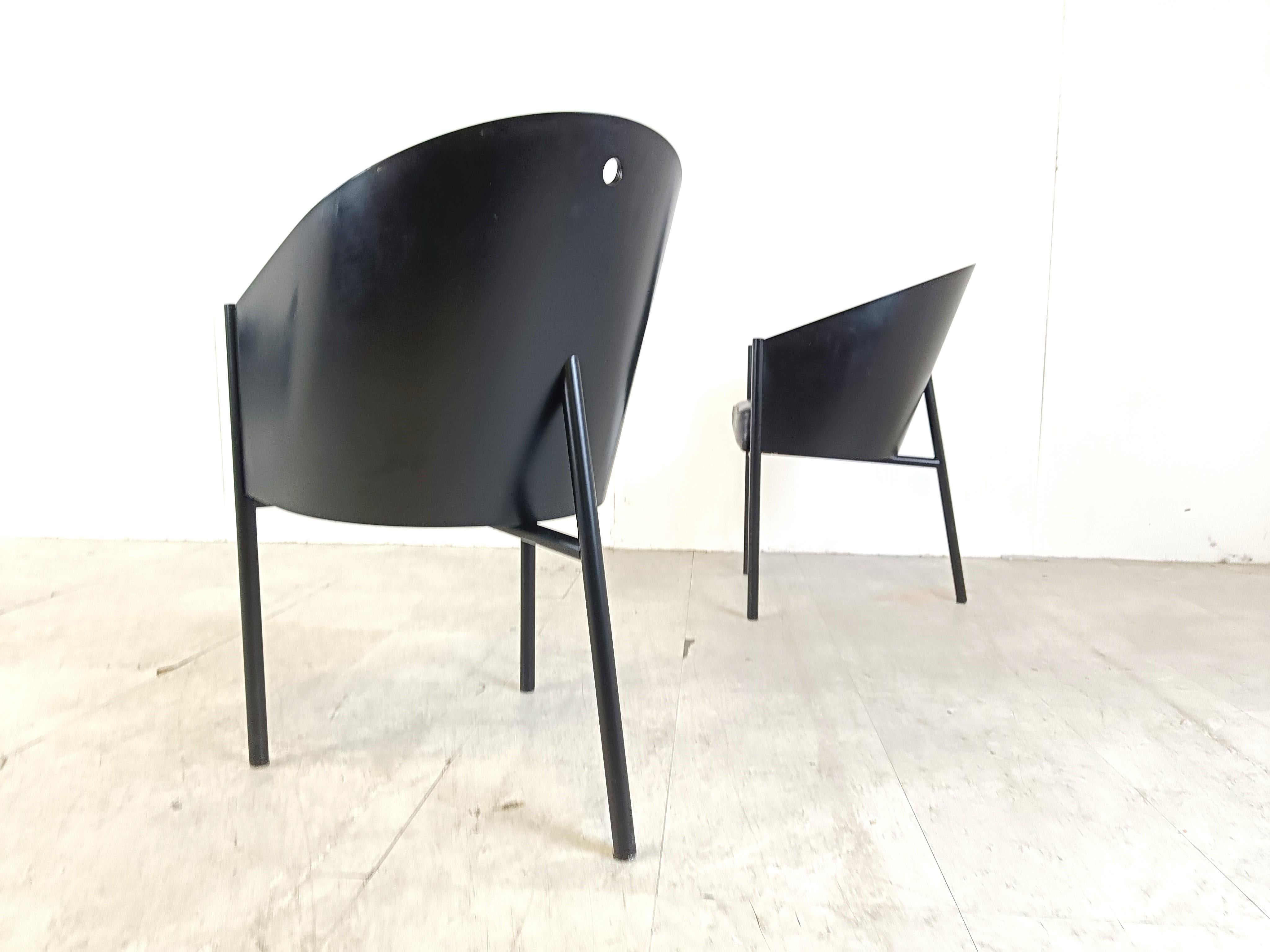 Vintage Costes Chairs by Philippe Starck for Aleph, Set of 4 3