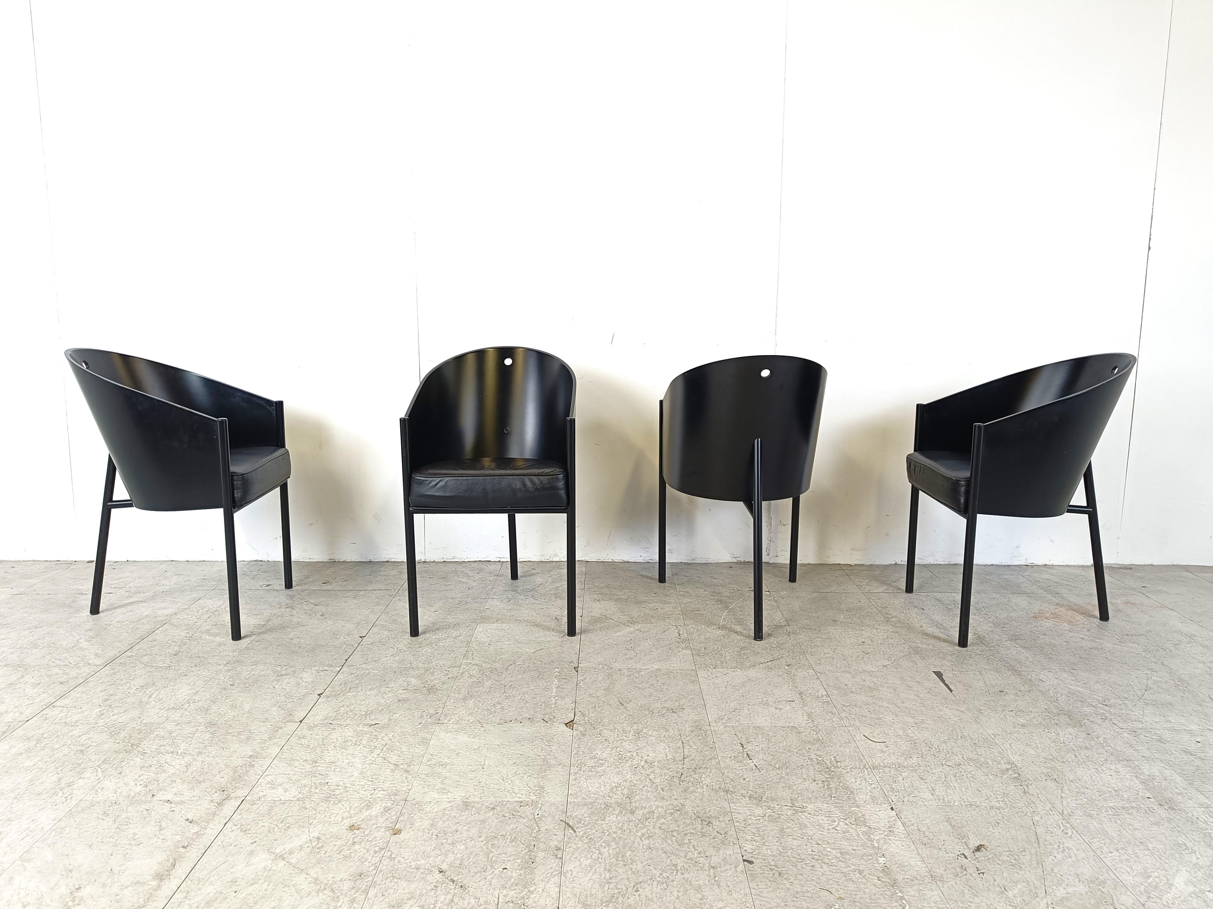Vintage Costes Chairs by Philippe Starck for Aleph, Set of 4 1
