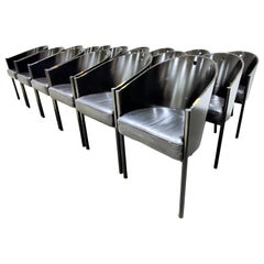 Vintage Costes Chairs by Philippe Starck for Driade, Set of 18