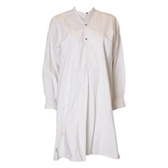 Abito a camicia in cotone vintage
