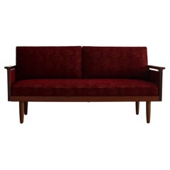 Vintage-Couch  Tagesbett  60s  Illum Wikkelso