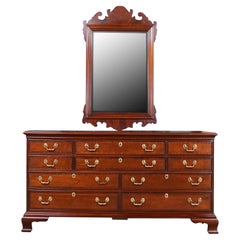 Vintage Councill Triple Dresser and Mirror
