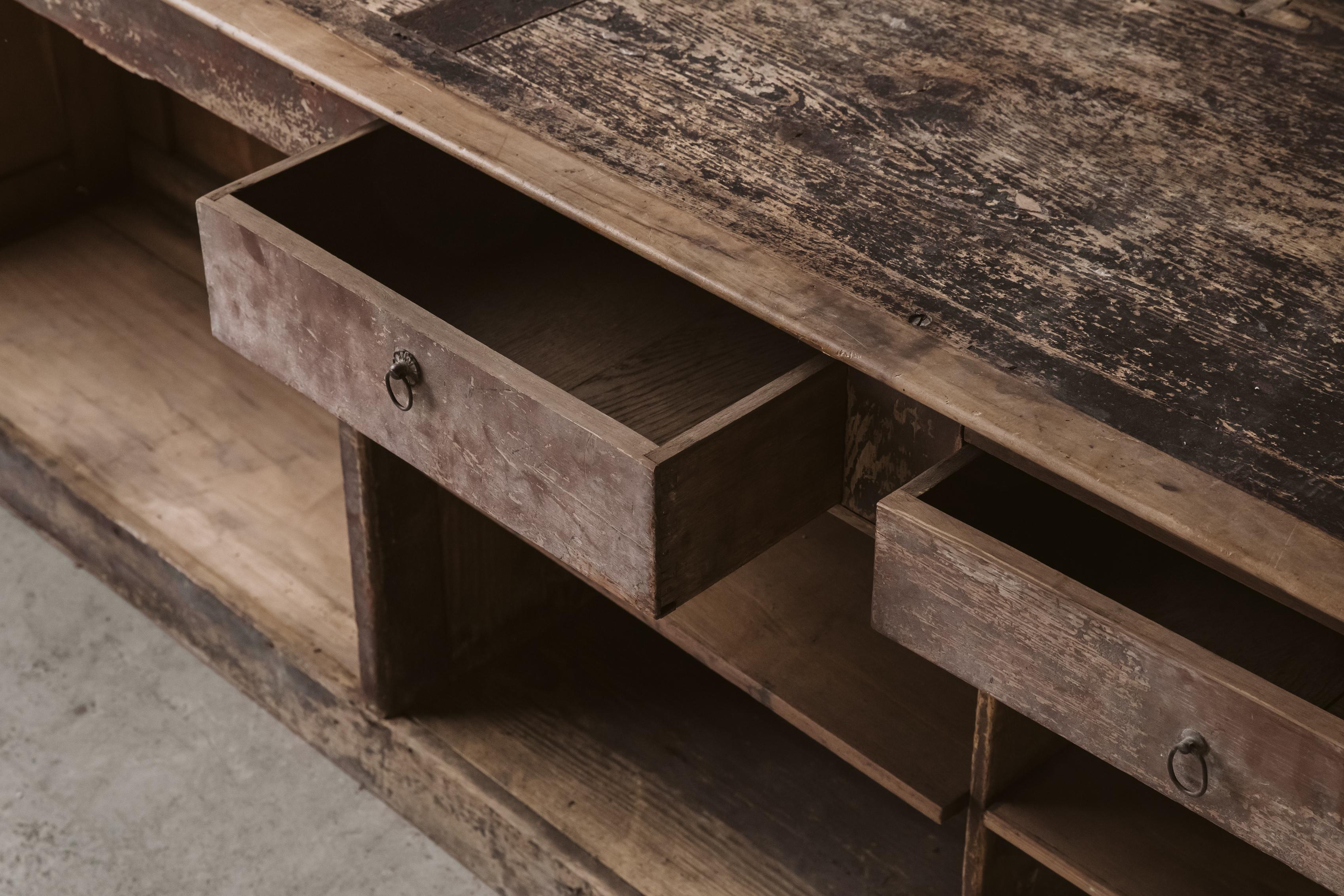 Vintage Counter from France, circa 1940 For Sale at 1stDibs