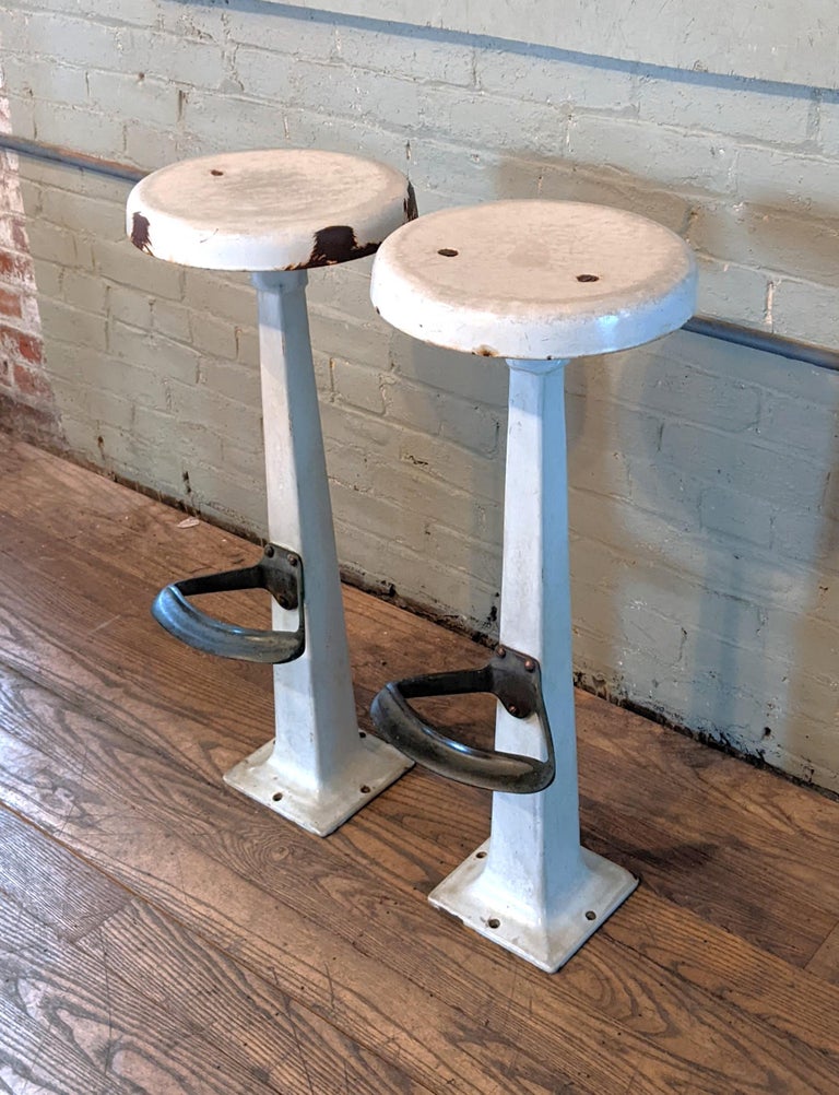 Vintage Counter Stools at 1stDibs