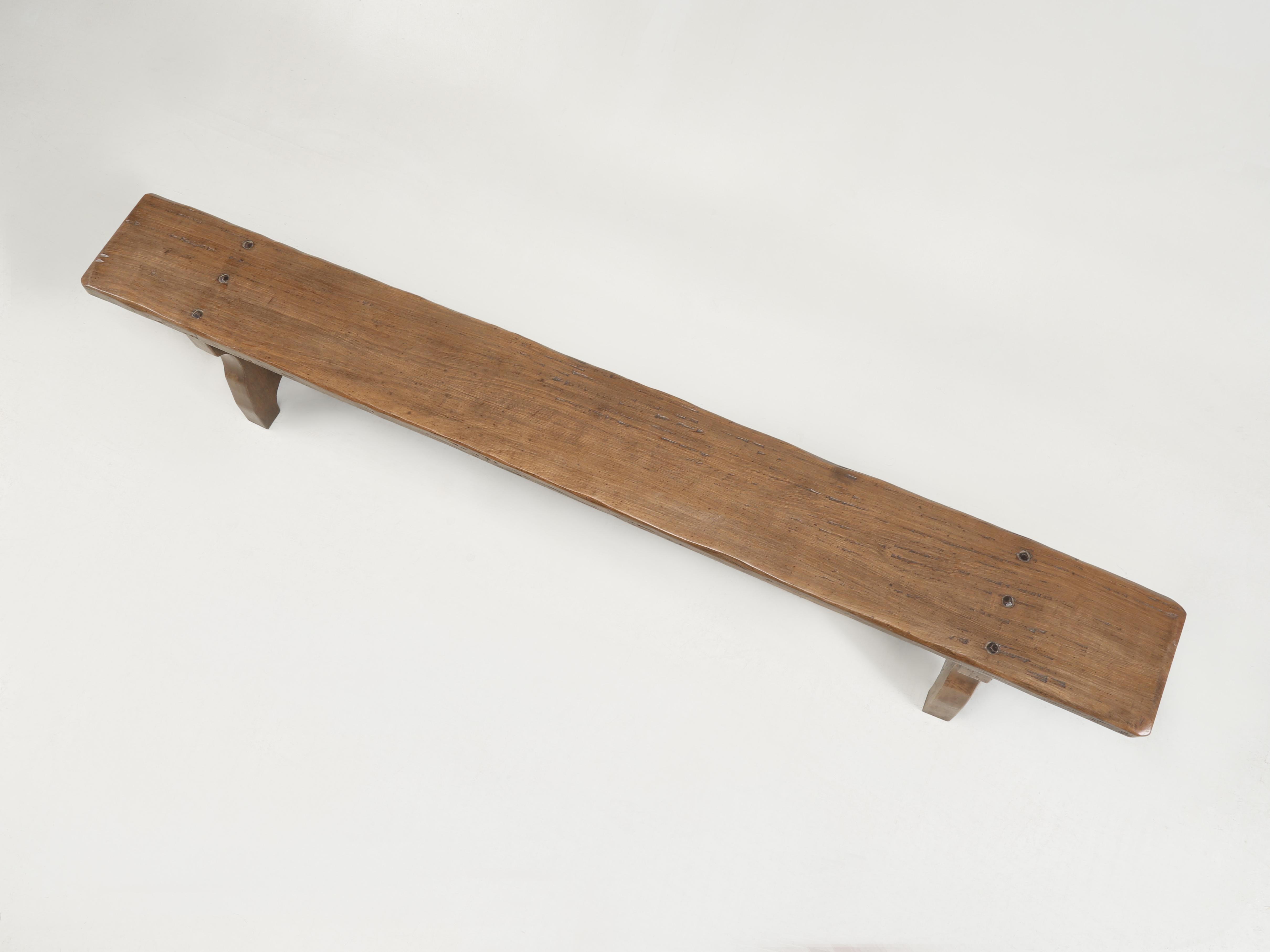 Européen Banc de table de salle à manger français de style vintage en vente