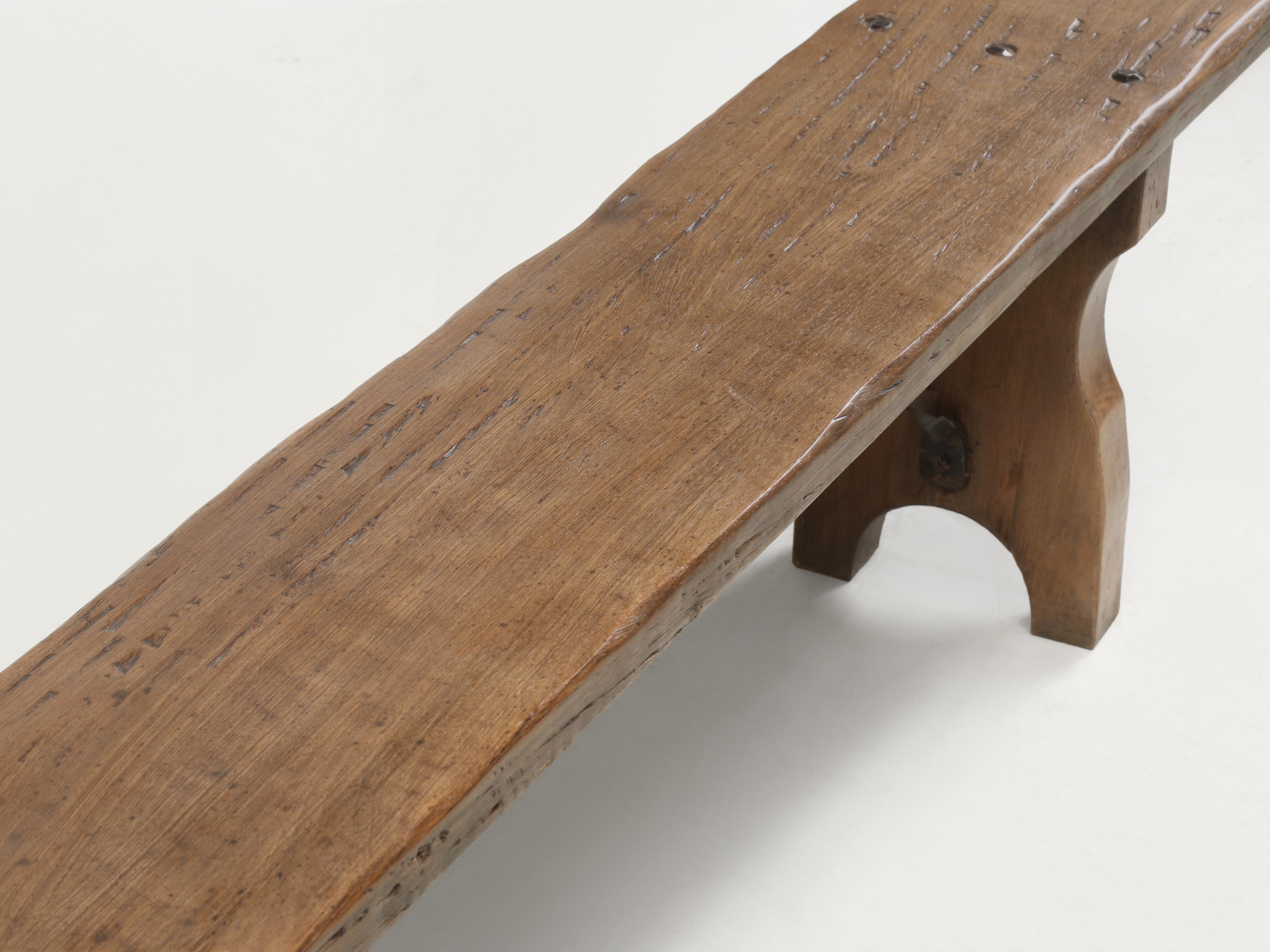 Banc de table de salle à manger français de style vintage Bon état - En vente à Chicago, IL