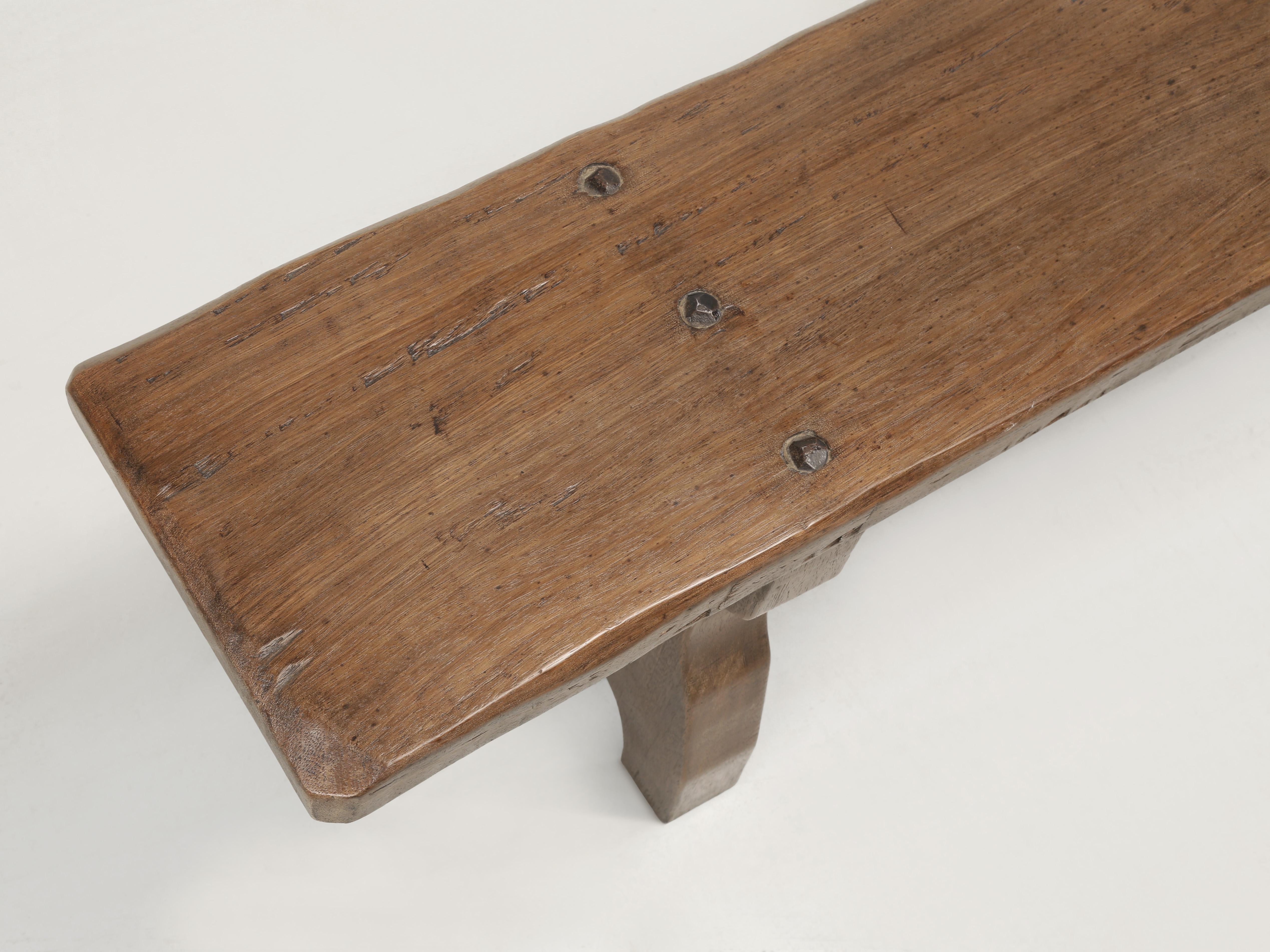 Milieu du XXe siècle Banc de table de salle à manger français de style vintage en vente