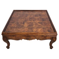 Vintage Country French Parquet Coffee Table by HENREDON