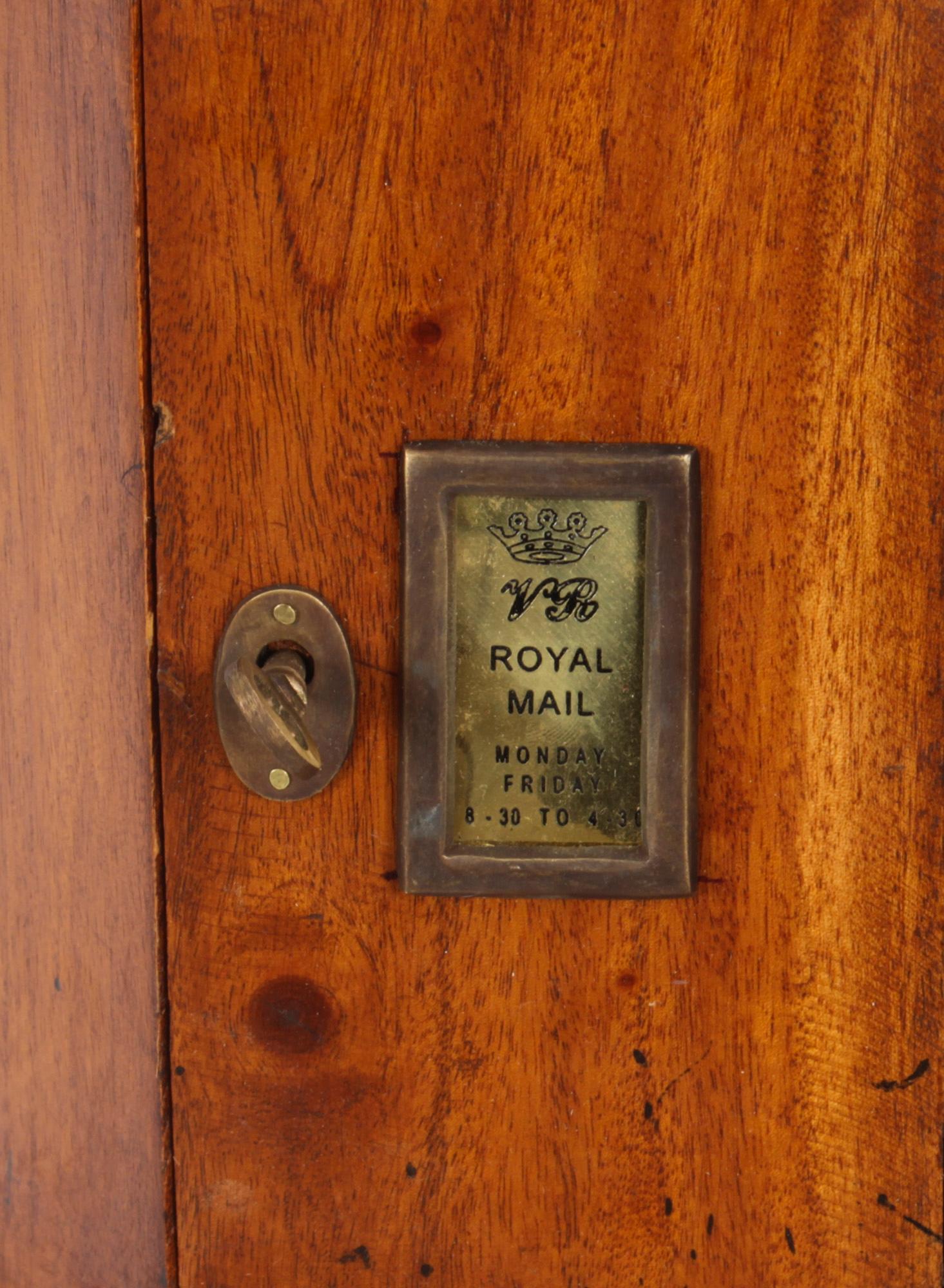 Late 20th Century Vintage Country House Pillar Post Letter Box Cabinet, 20th Century