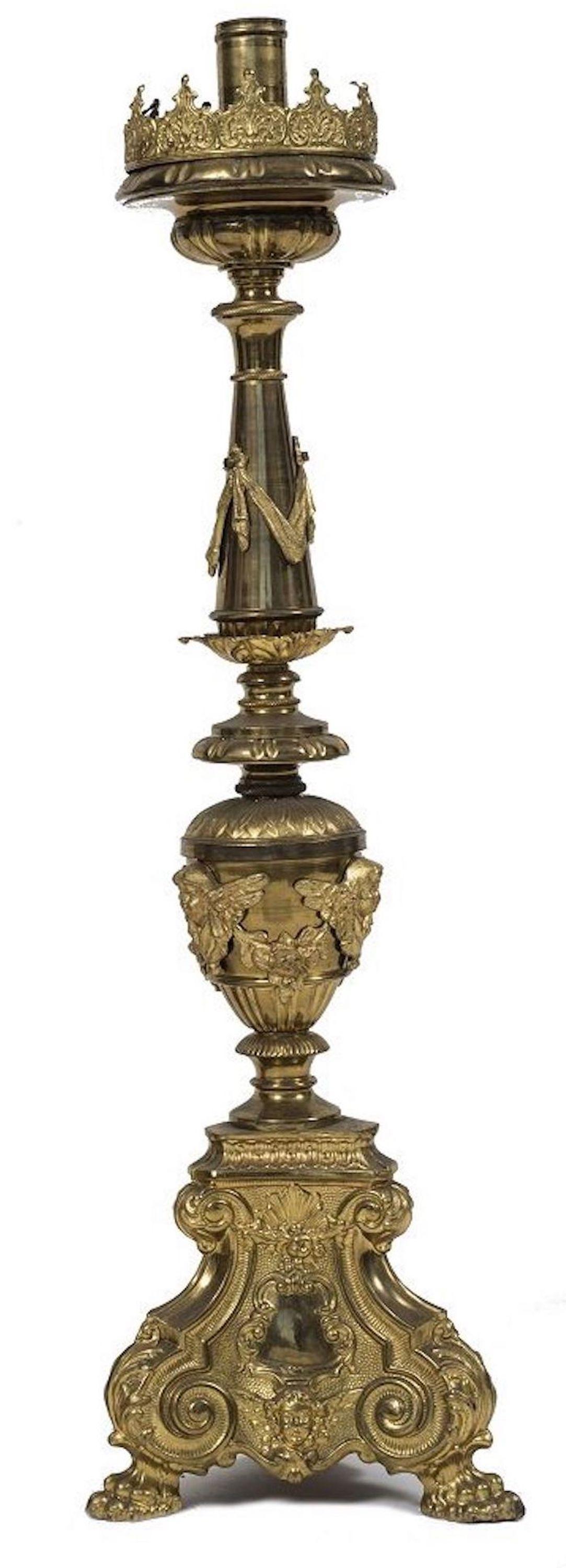 baroque candlesticks