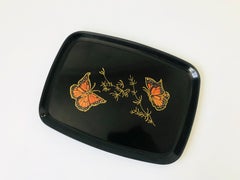 Vintage Couroc Butterfly Tray