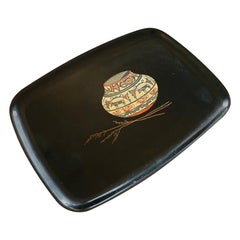 Vintage Couroc Phenolic Resin Native American Tray