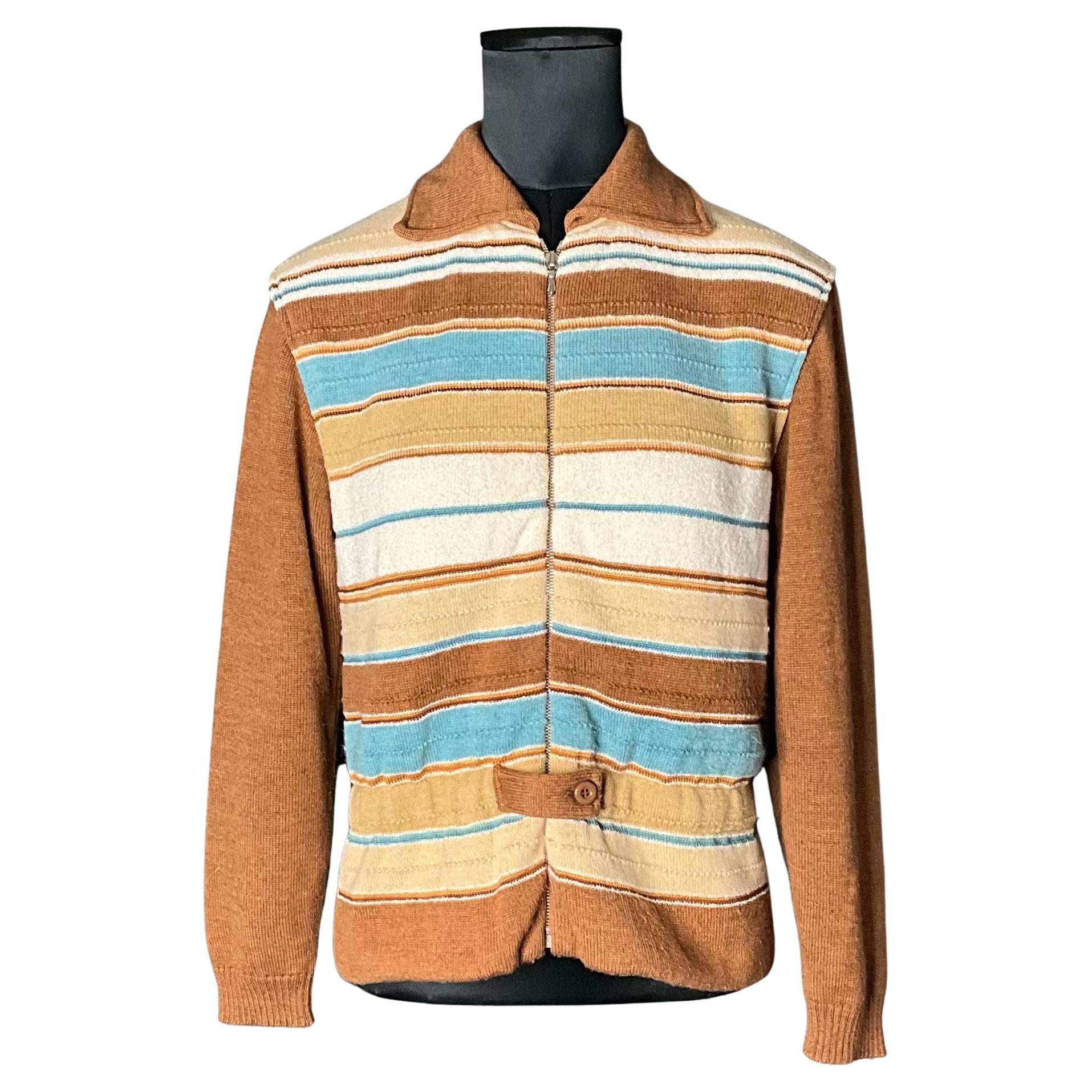 Vintage Courreges Paris 70s Sweater For Sale
