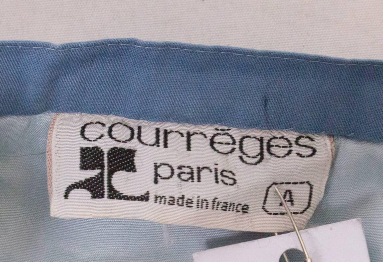 Vintage Courreges Skirt For Sale at 1stDibs
