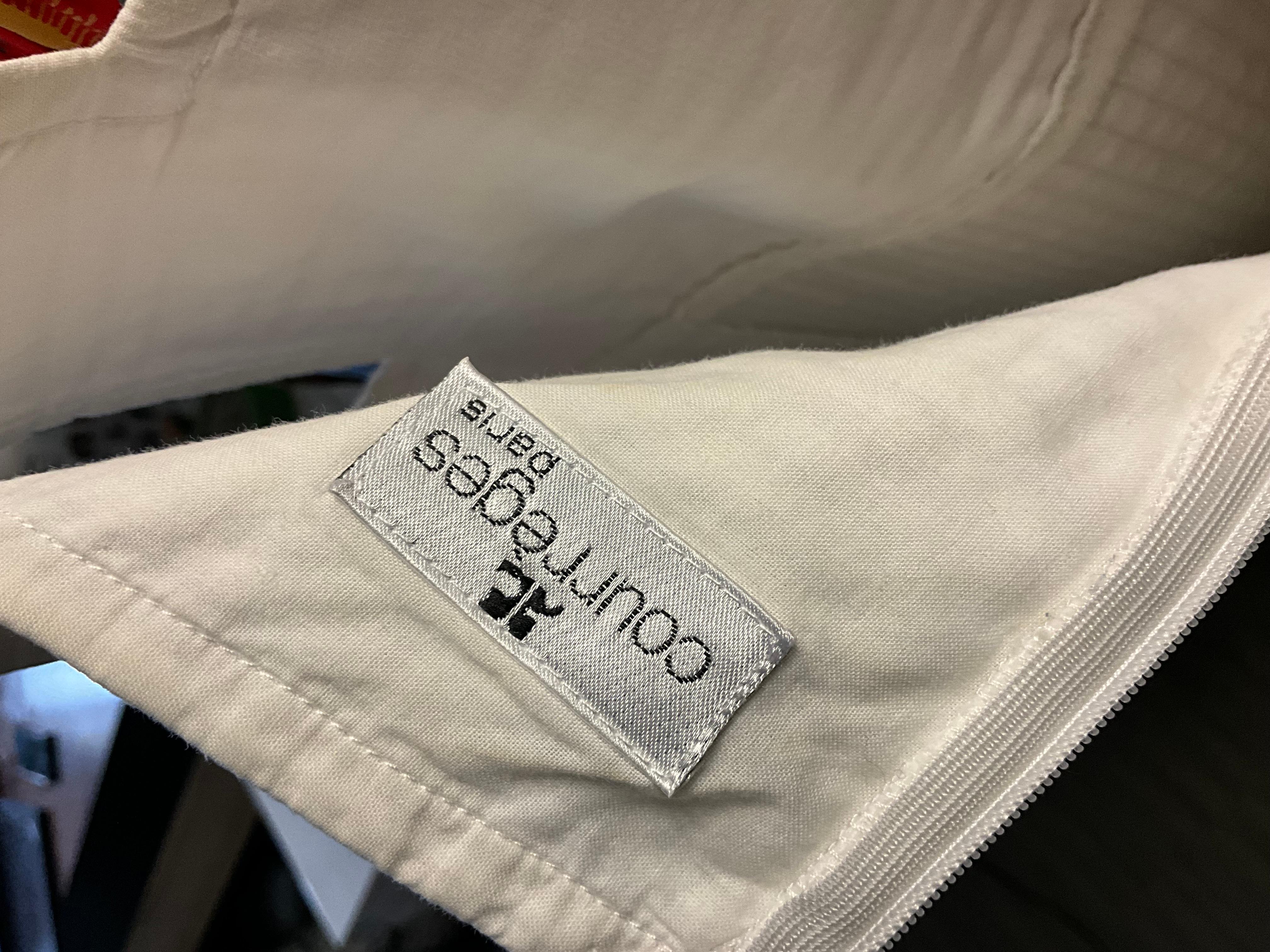 Women's Vintage Courreges White Ribbed Dress For Sale