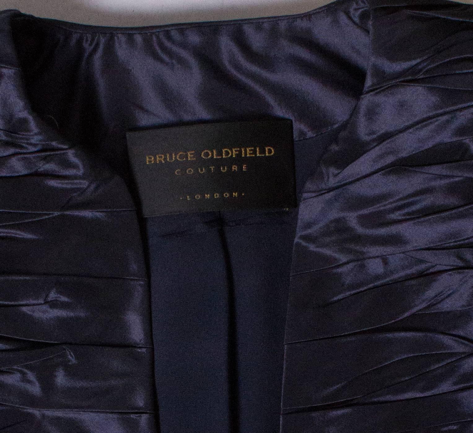 Vintage Couture Bruce Oldfield  Silk Jacket For Sale 3