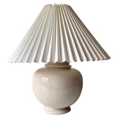 Vintage Crackle Glaze Ceramic Table Lamp