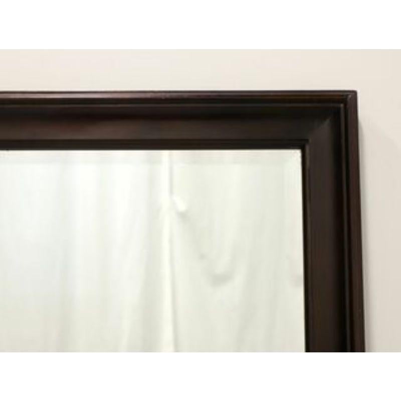 Other CRAFTIQUE New Oxford Solid Mahogany Rectangular Beveled Dresser / Wall Mirror