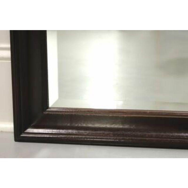 American CRAFTIQUE New Oxford Solid Mahogany Rectangular Beveled Dresser / Wall Mirror