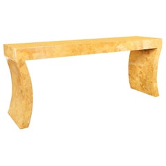 Vintage Craquelure Console Table by Jimeco Itda