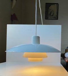 Vintage Cream White PH4 / 3 Pendelleuchte von Poul Henningsen für Louis Poulsen