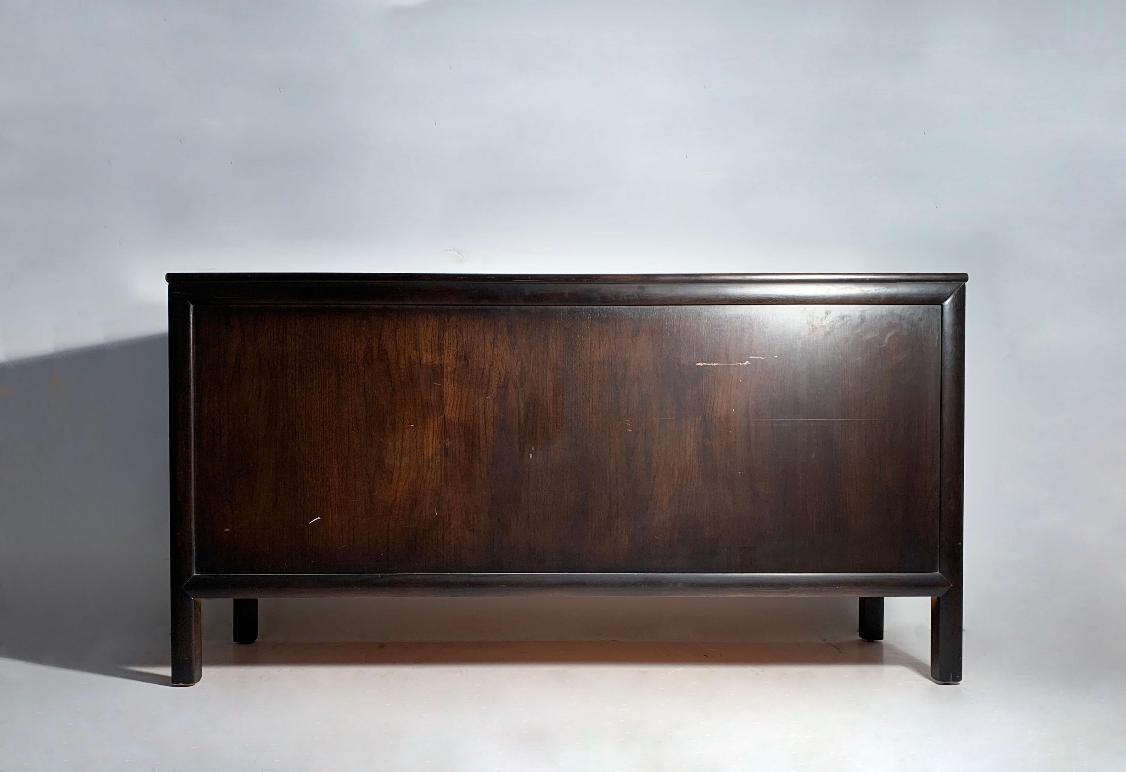 American Vintage Credenza Cabinet Attributed to Renzo Rutili For Sale