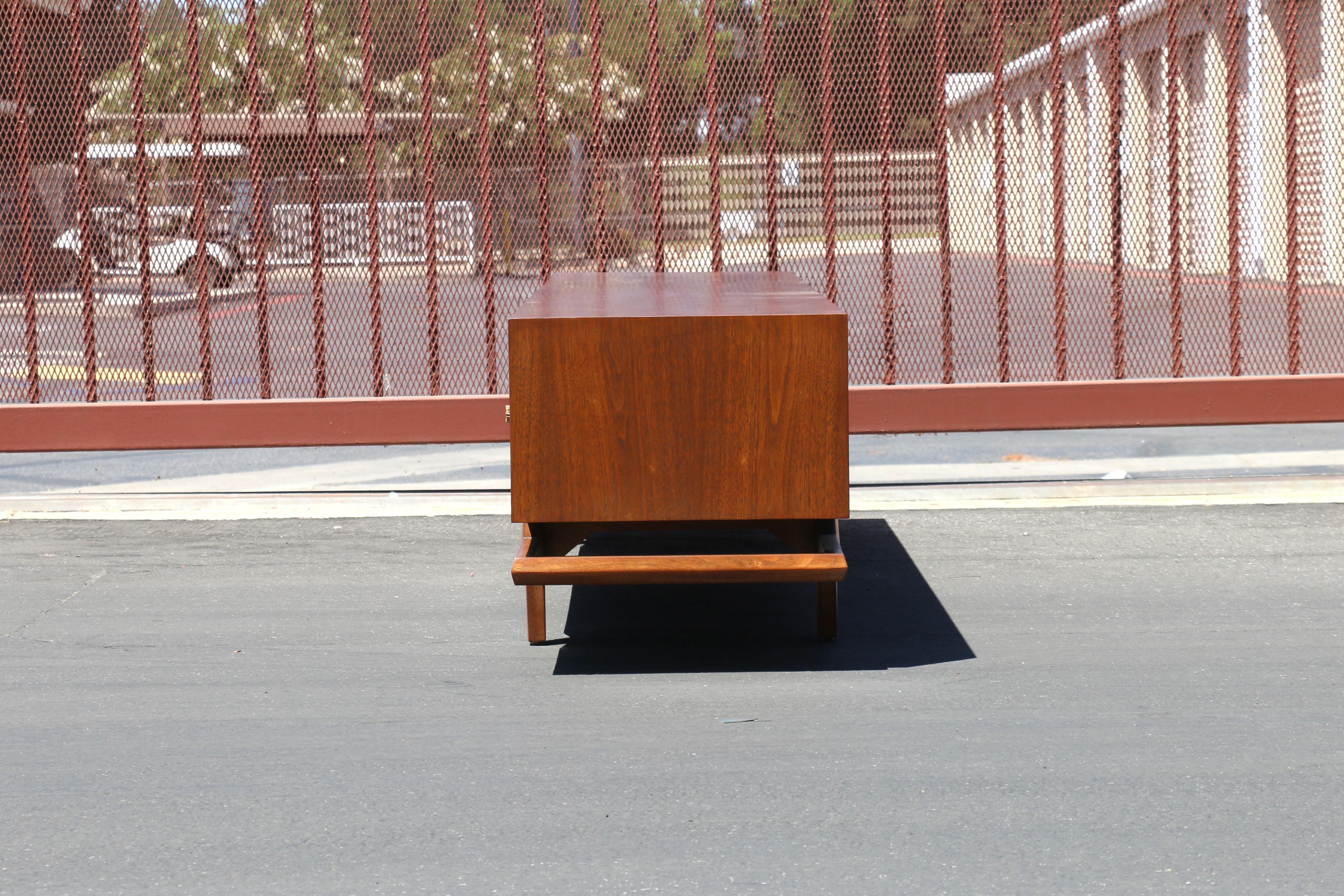 Walnut Vintage Crendenza With Asian Carving by Maurice Bailey for Monteverdi Young