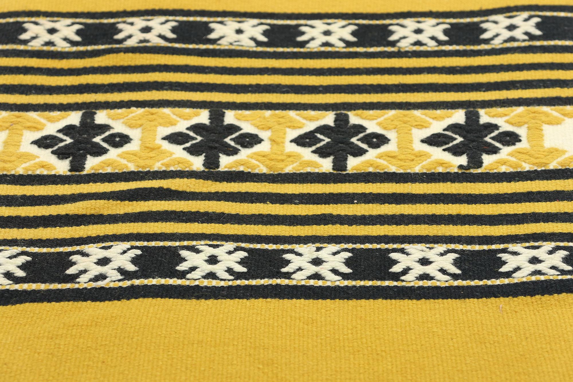 Alfombra Kilim griega cretense vintage Tejido a mano en venta