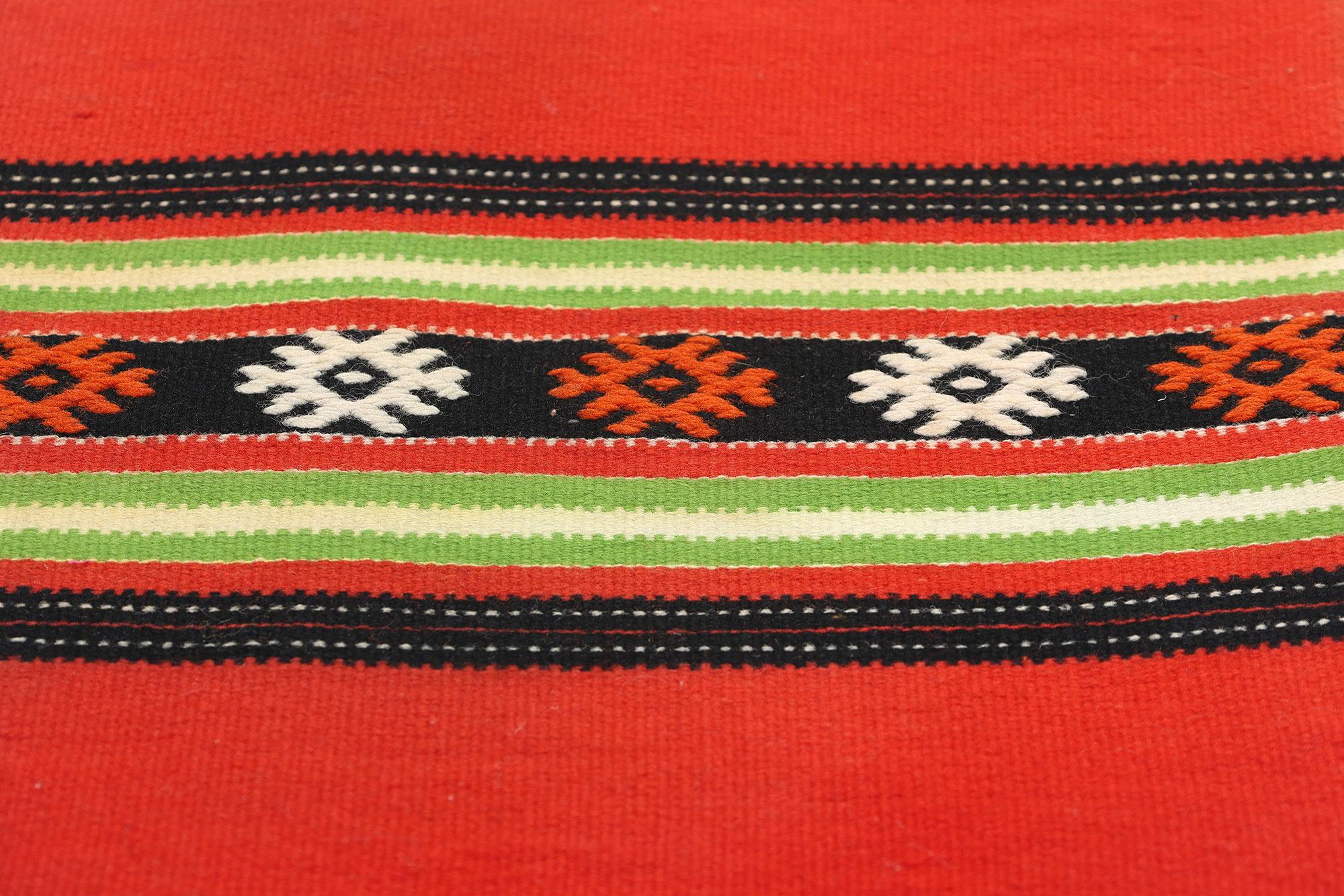 Alfombra Kilim griega cretense vintage Bordado en venta