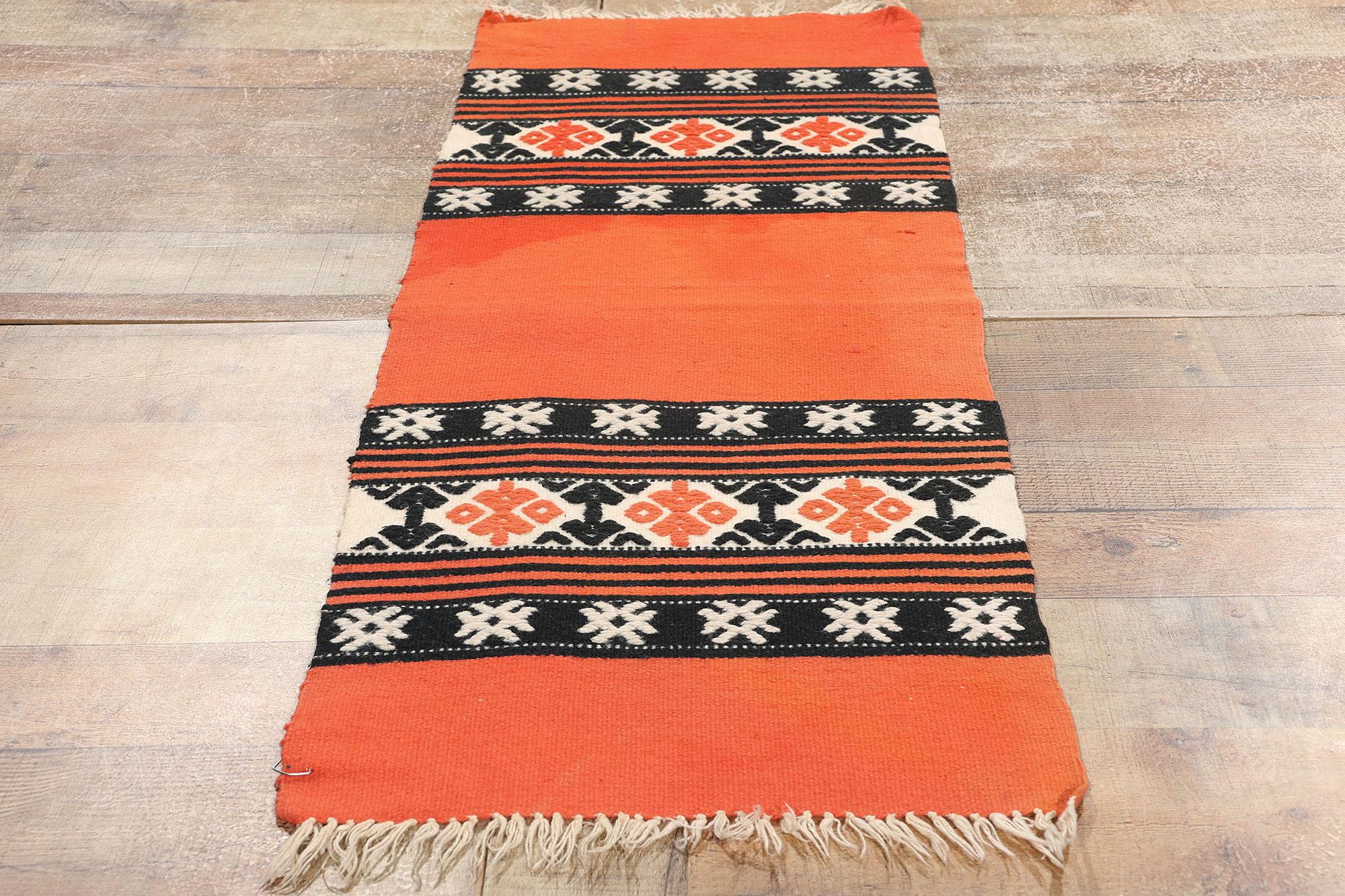 20ième siècle Tapis Kilim grec crétan vintage en vente