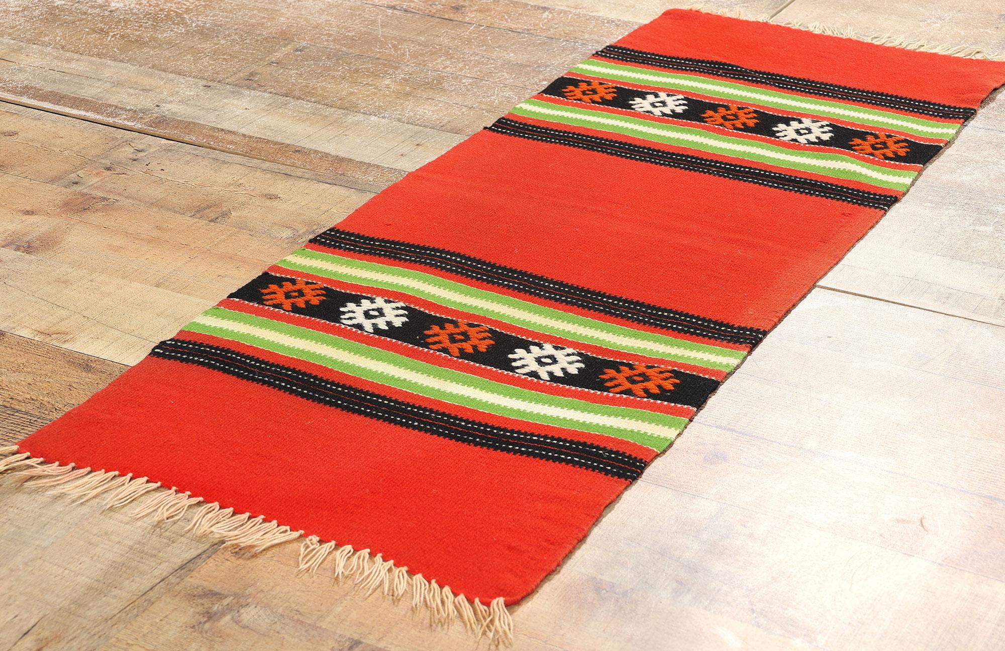 Alfombra Kilim griega cretense vintage Lana en venta