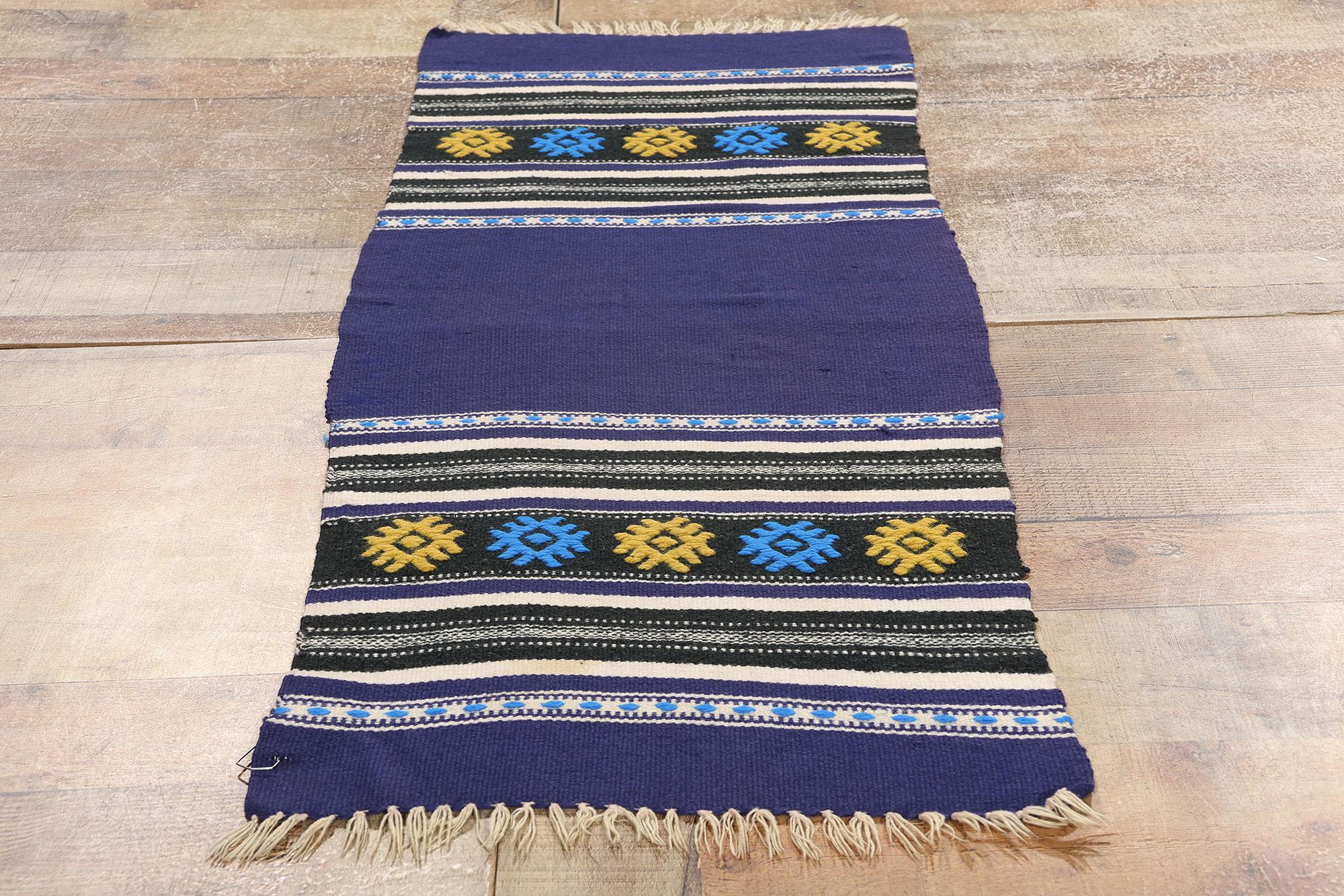 Tapis Kilim grec crétan vintage en vente 1