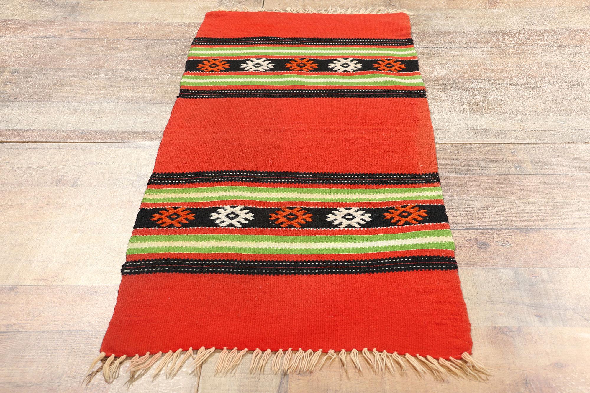 Alfombra Kilim griega cretense vintage en venta 1