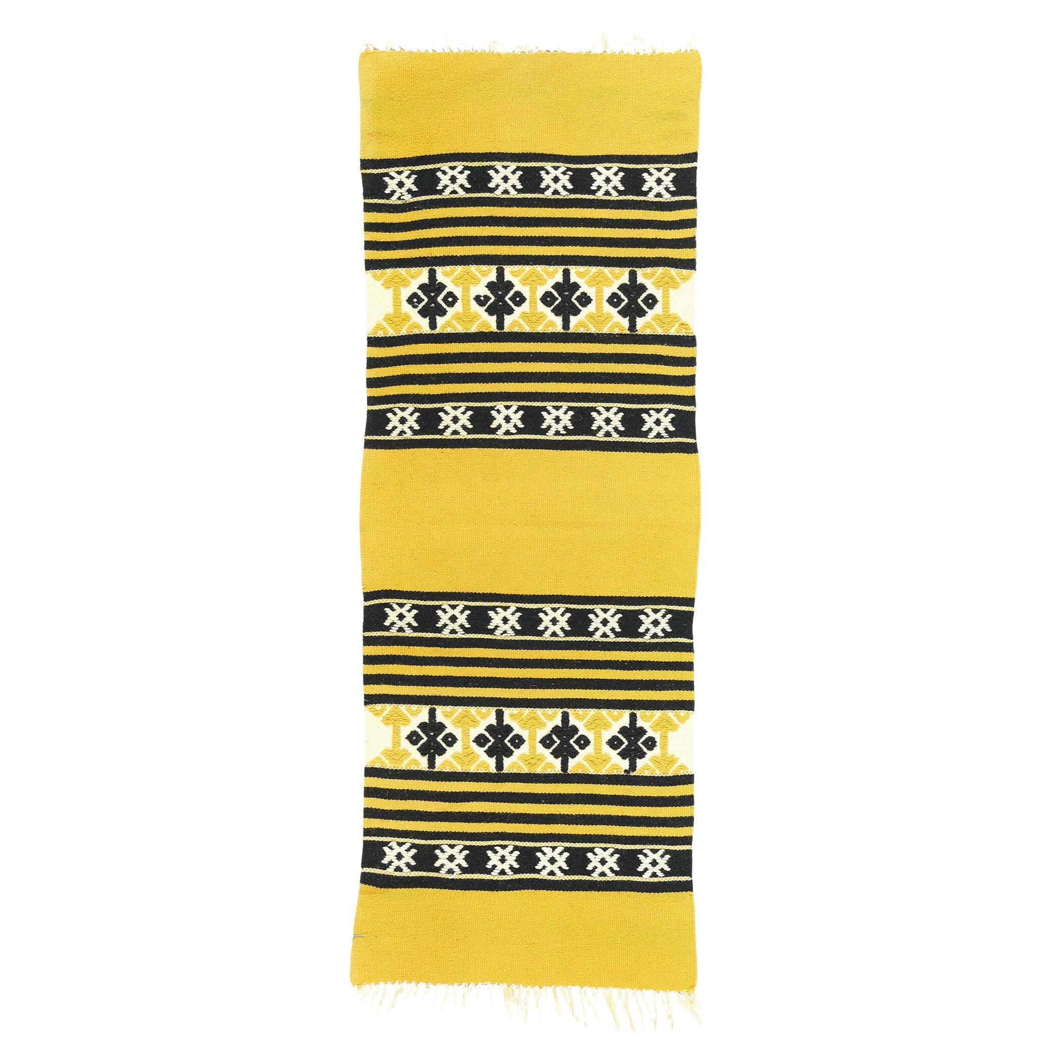Alfombra Kilim griega cretense vintage