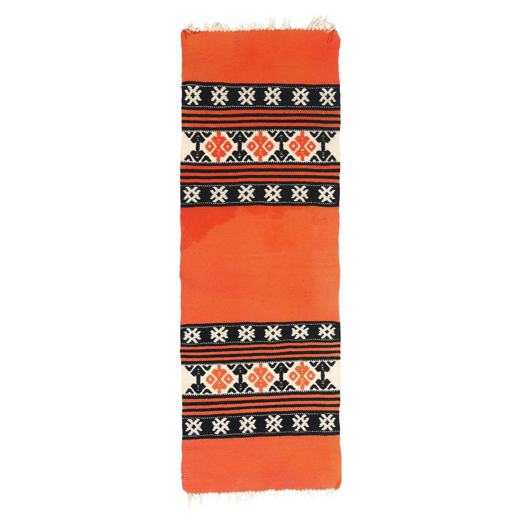 Alfombra Kilim griega cretense vintage