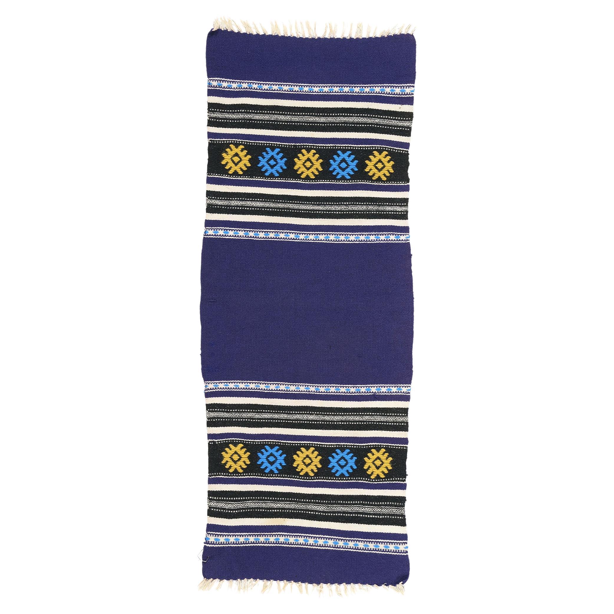 Alfombra Kilim griega cretense vintage