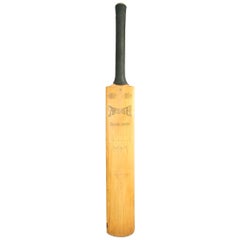 Vintage Cricket Bat, 1980 Signed England