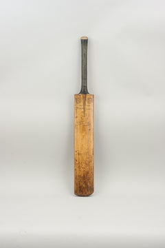Vintage Cricket Bat, F.E Woolley
