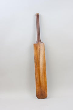Vintage Cricket Bat, Metric.