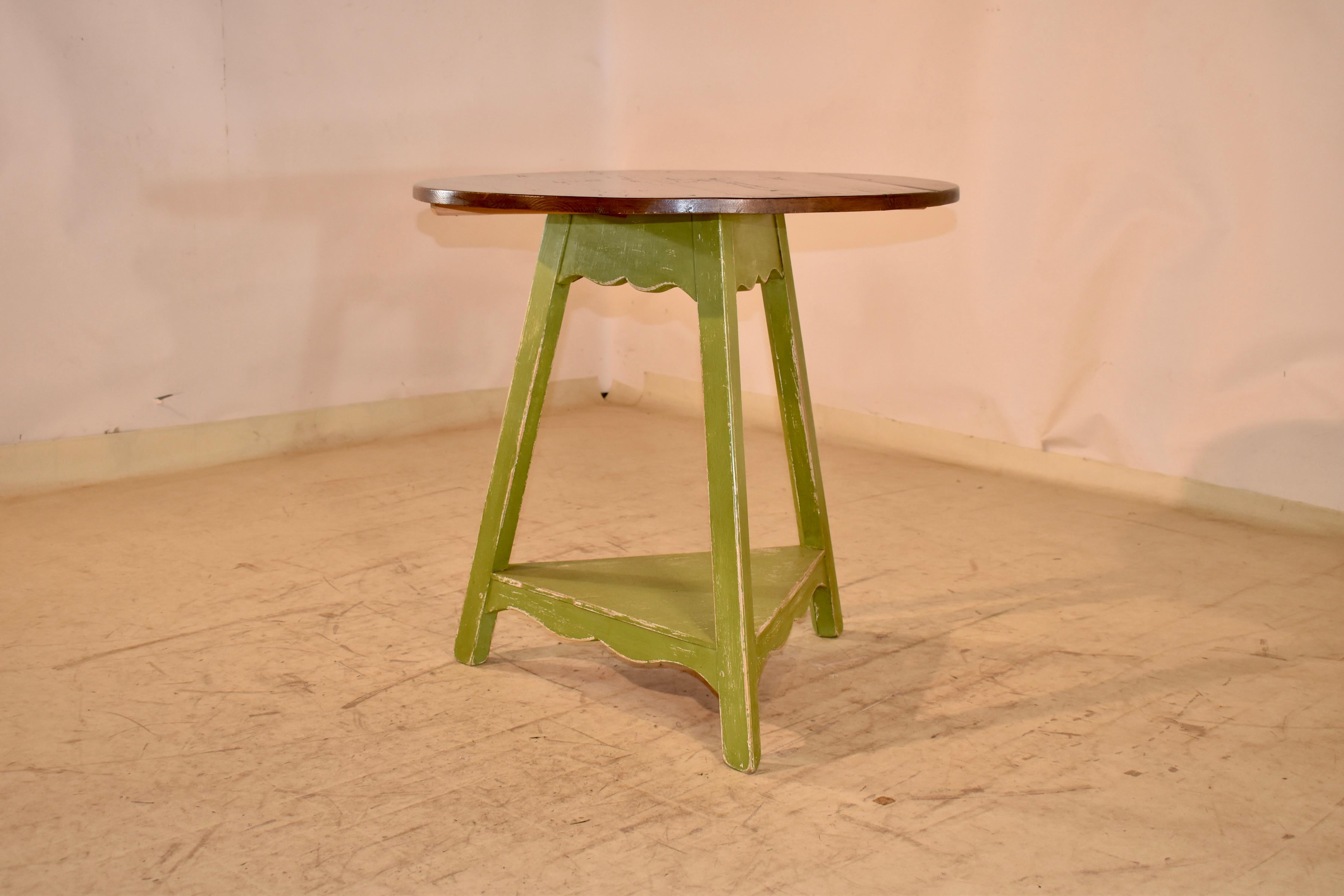 Crickettisch aus England, Vintage (Mitte des 20. Jahrhunderts) im Angebot