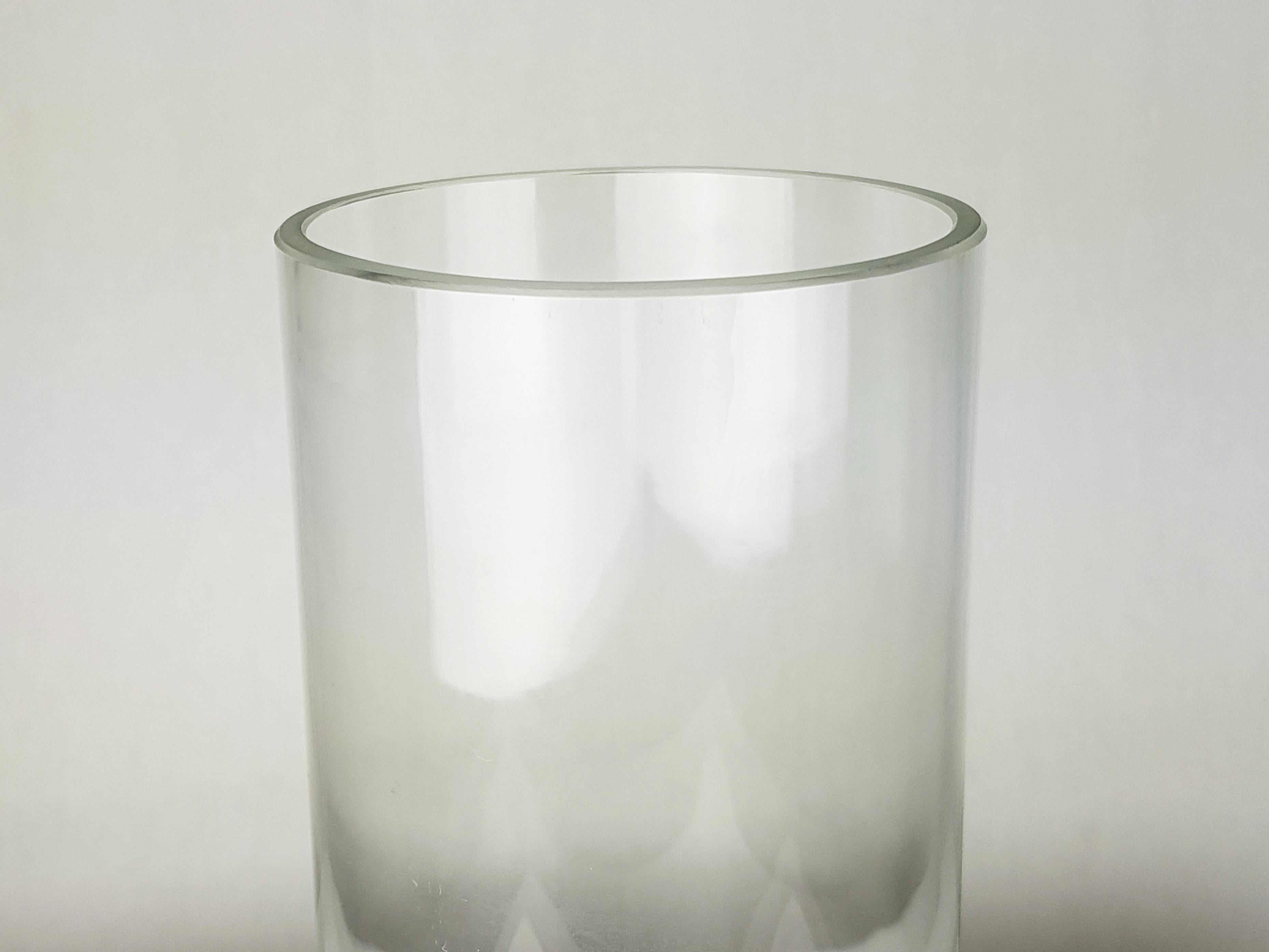 Vintage Cristal 1960s Vase Mod. 3586 by T. Wirkkala for Karhula- Iittala In Good Condition For Sale In Varese, Lombardia