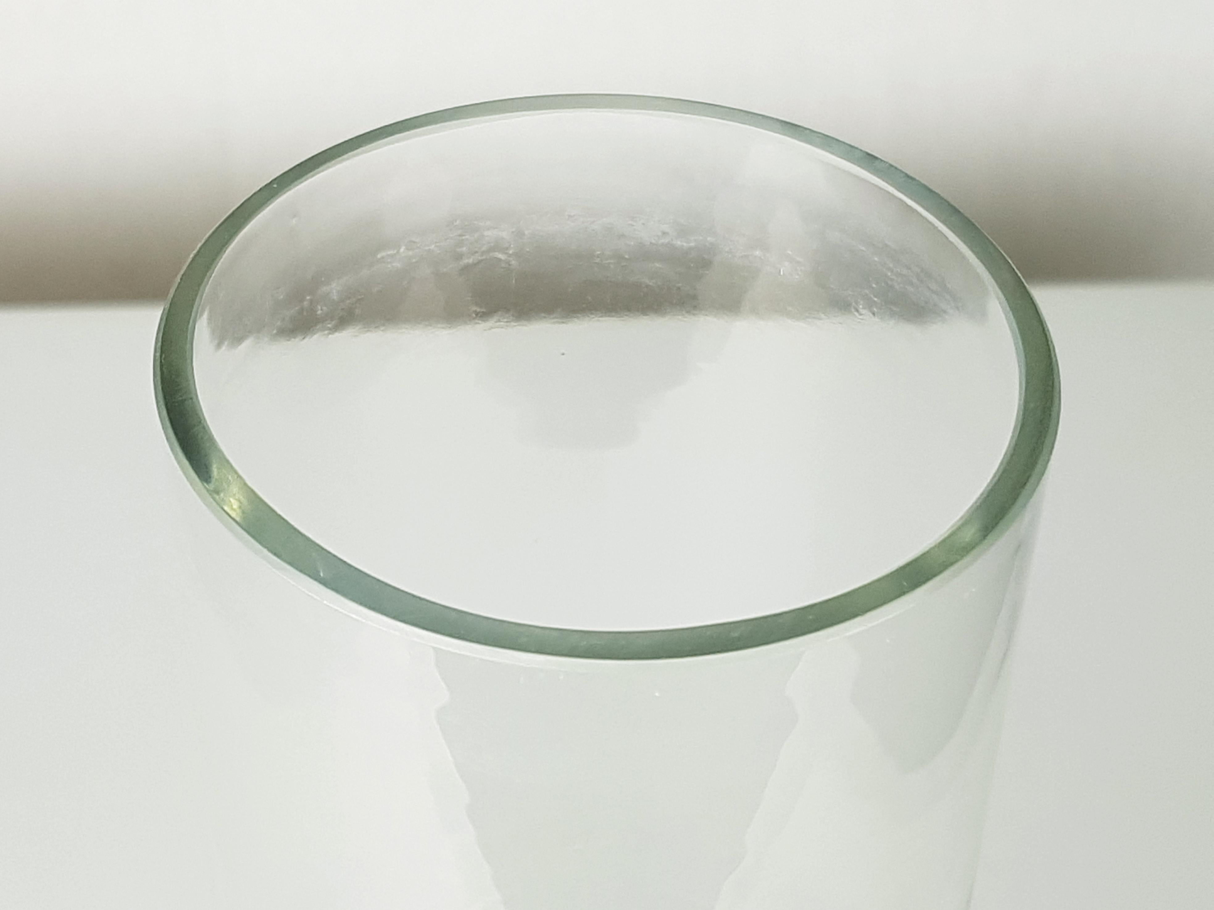 Verre Vase vintage Cristal des années 1960 Mod. 3586 de T. Wirkkala pour Karhula- Iittala en vente