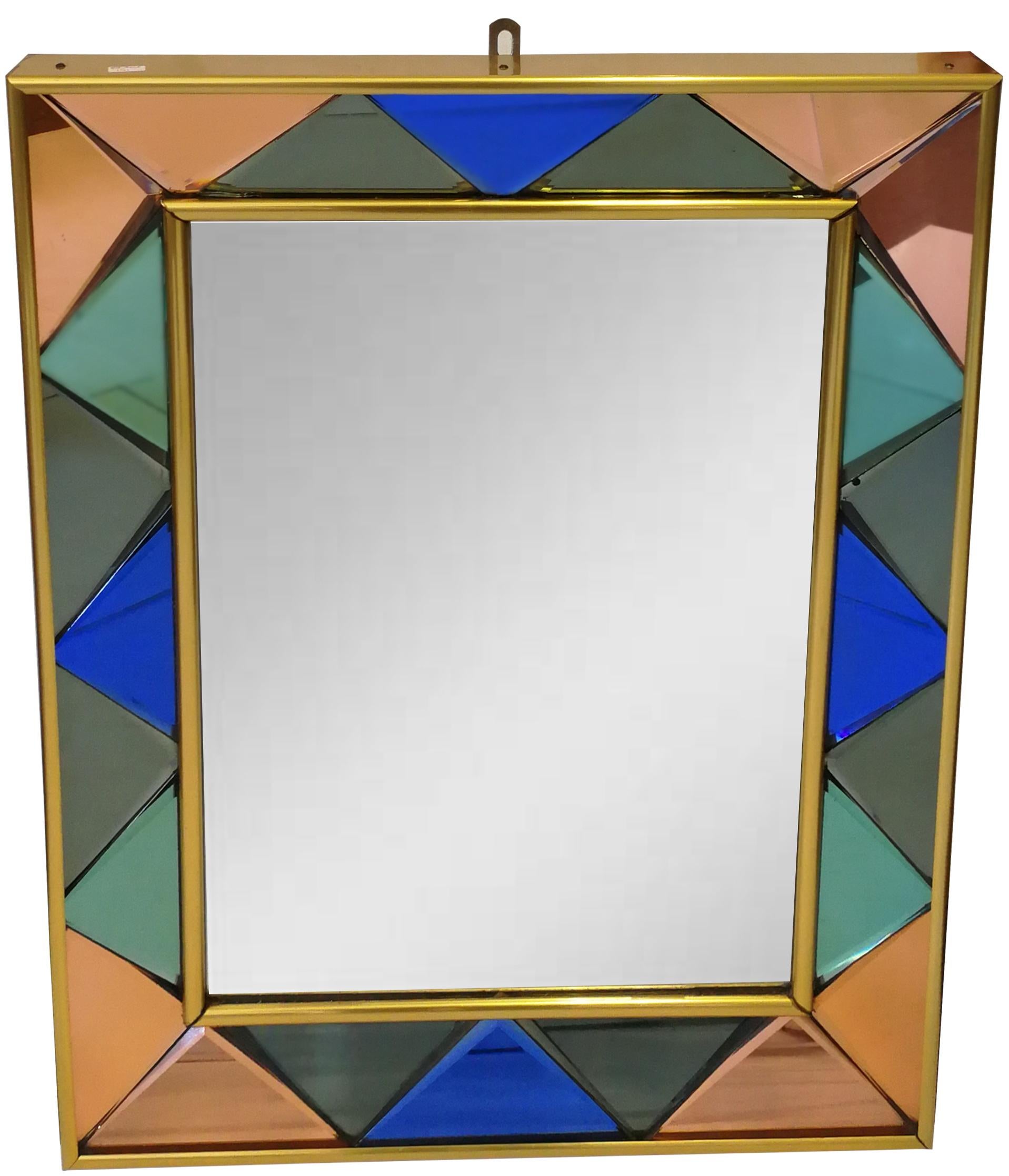 Mid-20th Century Vintage Cristal Art Mirror, 1960s
