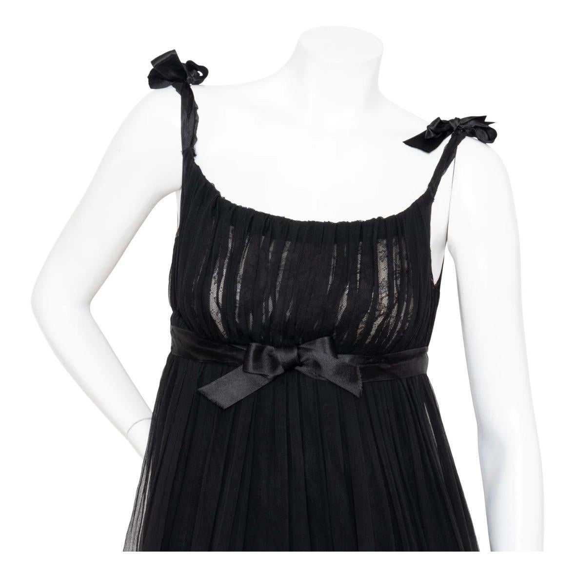 Vintage Cristobal Balenciaga Haute Couture Babydoll Dress (1960s) For Sale 1