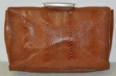 Vintage Crocodile Hand Bag by Amiet