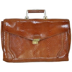 Vintage Crocodile Hand Bag by Amiet