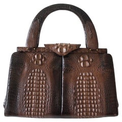 Vintage Crocodile Handbag
