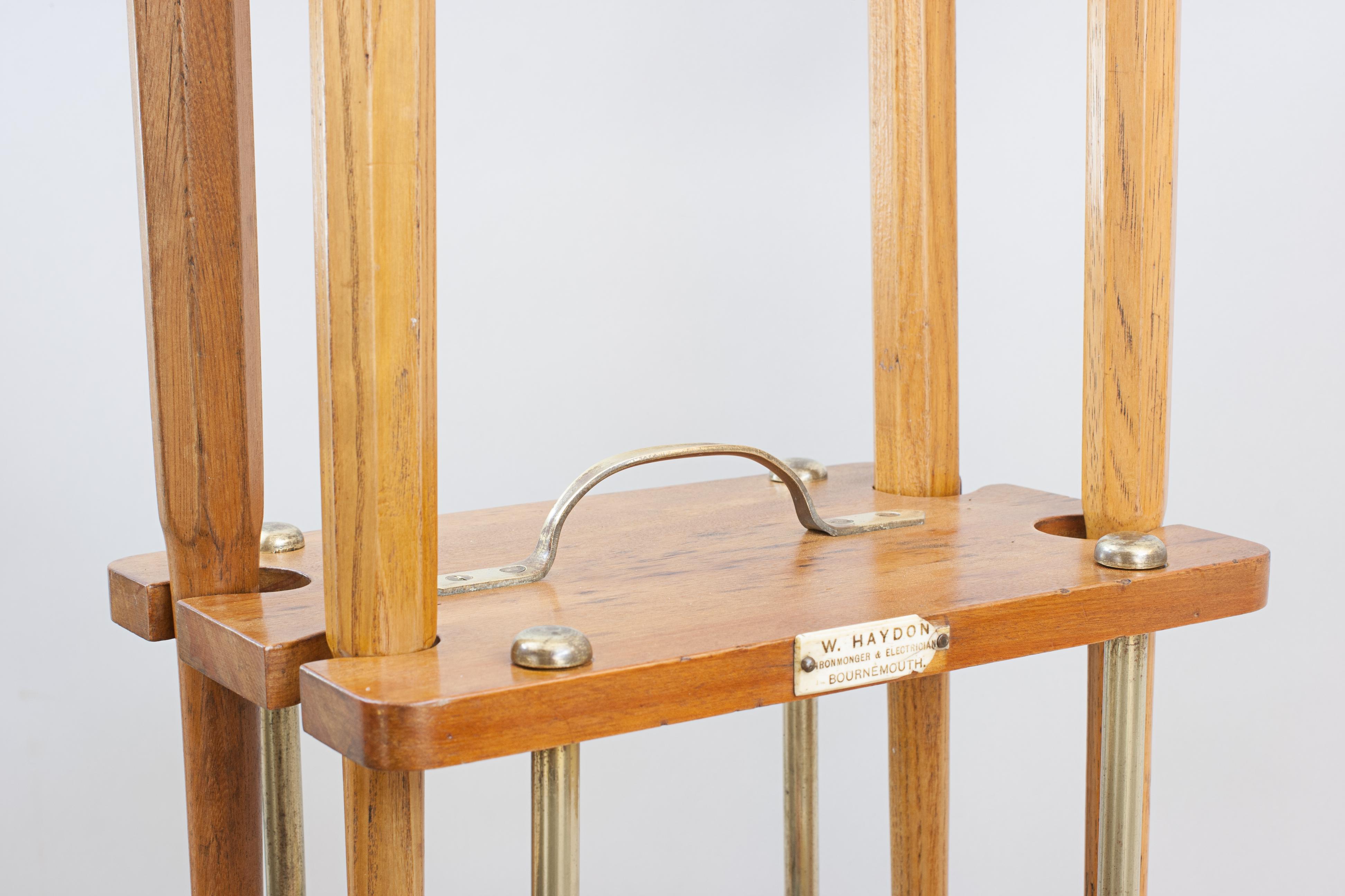 Juego de croquet vintage sobre soporte en venta 4